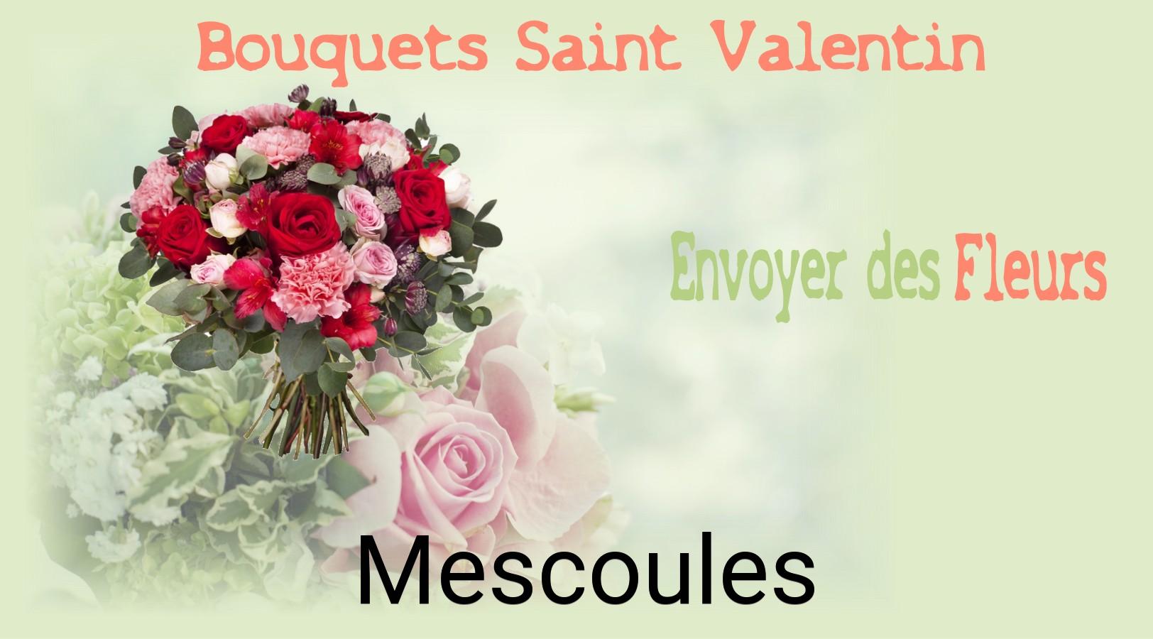 Roses de Saint-Valentin livrées à Mescoules